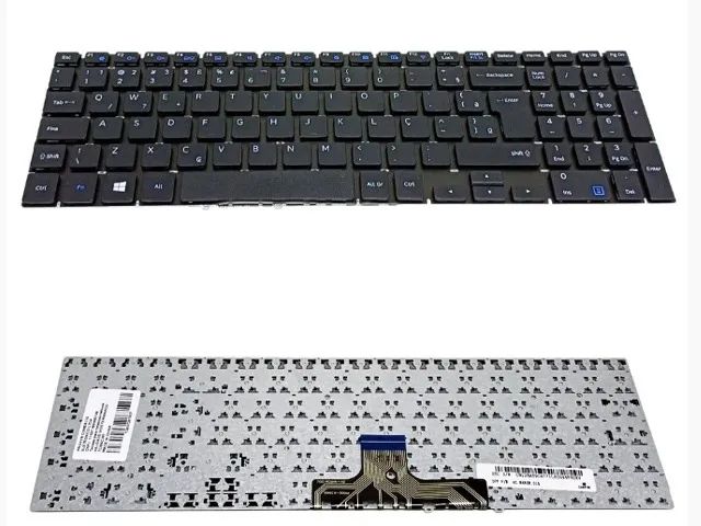 Teclado para notebook Samsung NP300E5K Preto