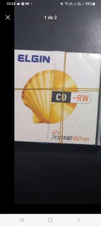 CD-R 2 reais cada