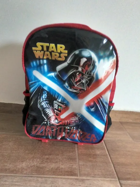 Mochila Escolar Infantil Rodinhas Star Wars Darth Vader G