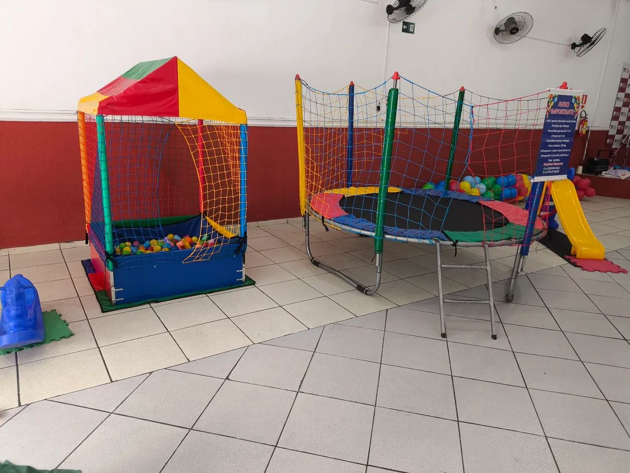 Brinquedos com Rede de Proteção - Foto 2