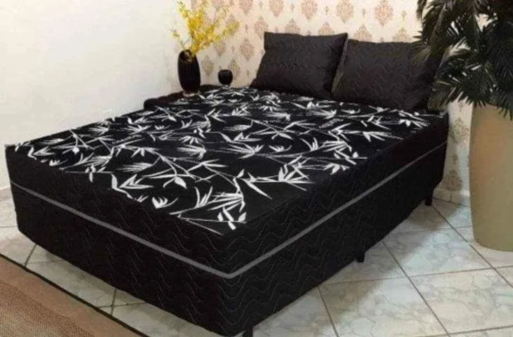 cama box acoplada casal **nova na embalagem** medidas 138x188 entrega gratis em todo df