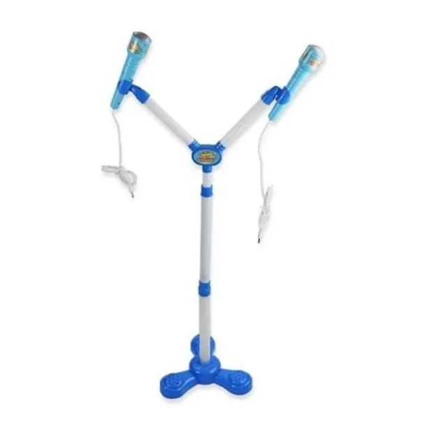 Microfone Duplo Infantil Conexao Mp3 Super Pop Wb7694 - Foto 3
