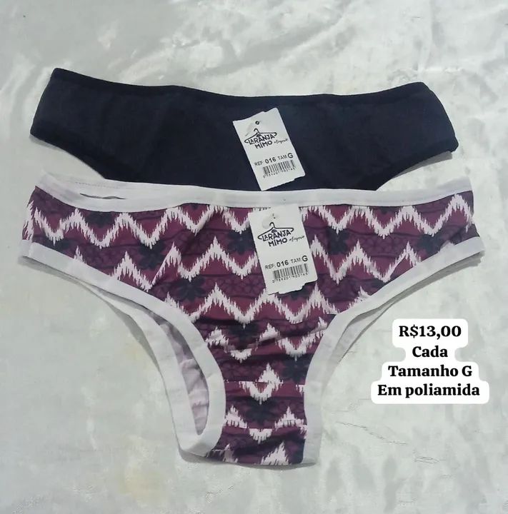 Calcinha conforto e qualidade tamanho G