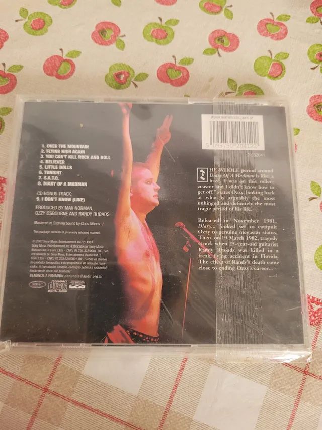cd ozzy osbourne diary of a madman - Foto 2