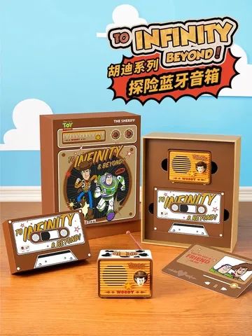 Mini Caixa de Som Bluetooth Filme Toy Story - Foto 3