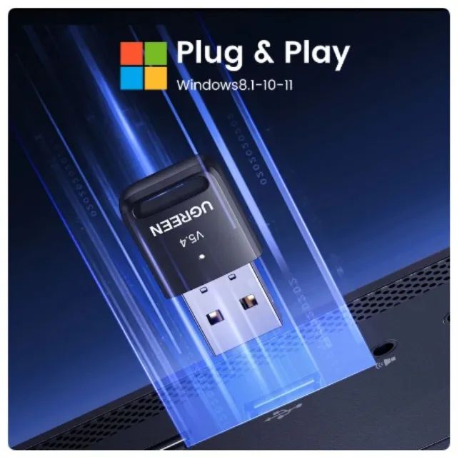 Black friday Adaptador Ugreen - Novidade do 5.4 - Requisito é W10 ou 11, Win 7 c/ Driver - Foto 3