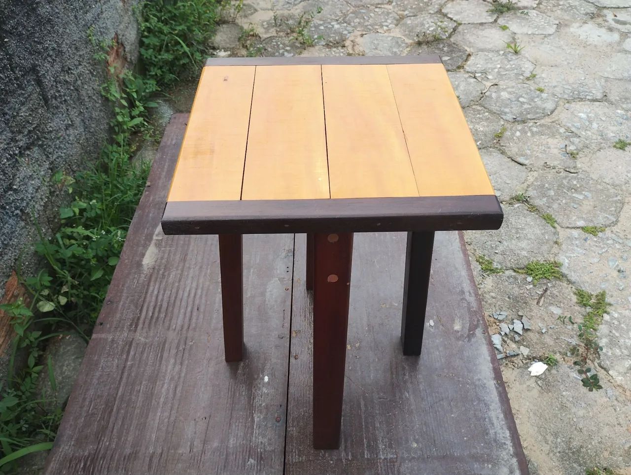 Reclaimed Wood Stool65576115580931122