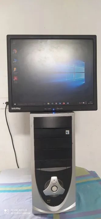 Computador Asus antigo, Intel Core 2 Duo Hd 500gb 2gb Memoria ddr2