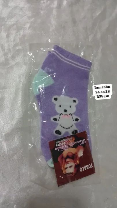Meias infantis para meninas - Foto 4