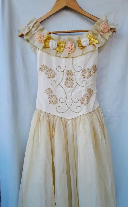 Vestido infantil dama infantil menina 6 anos P
