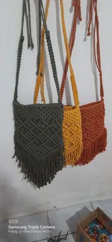 PROMOCAO bolsas verão em.macrame - Foto 2