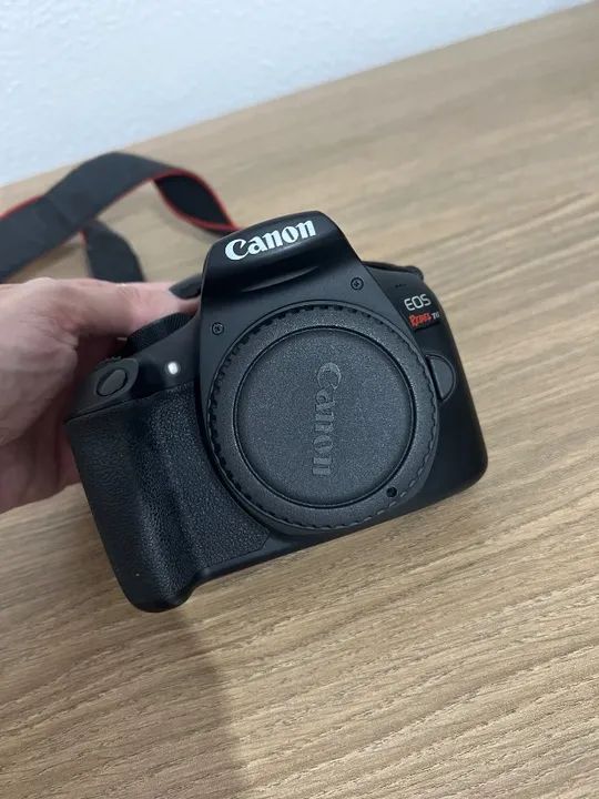 Kit completo Câmera fotográfica Cânon T6 + 2 lentes e  flash - Foto 2