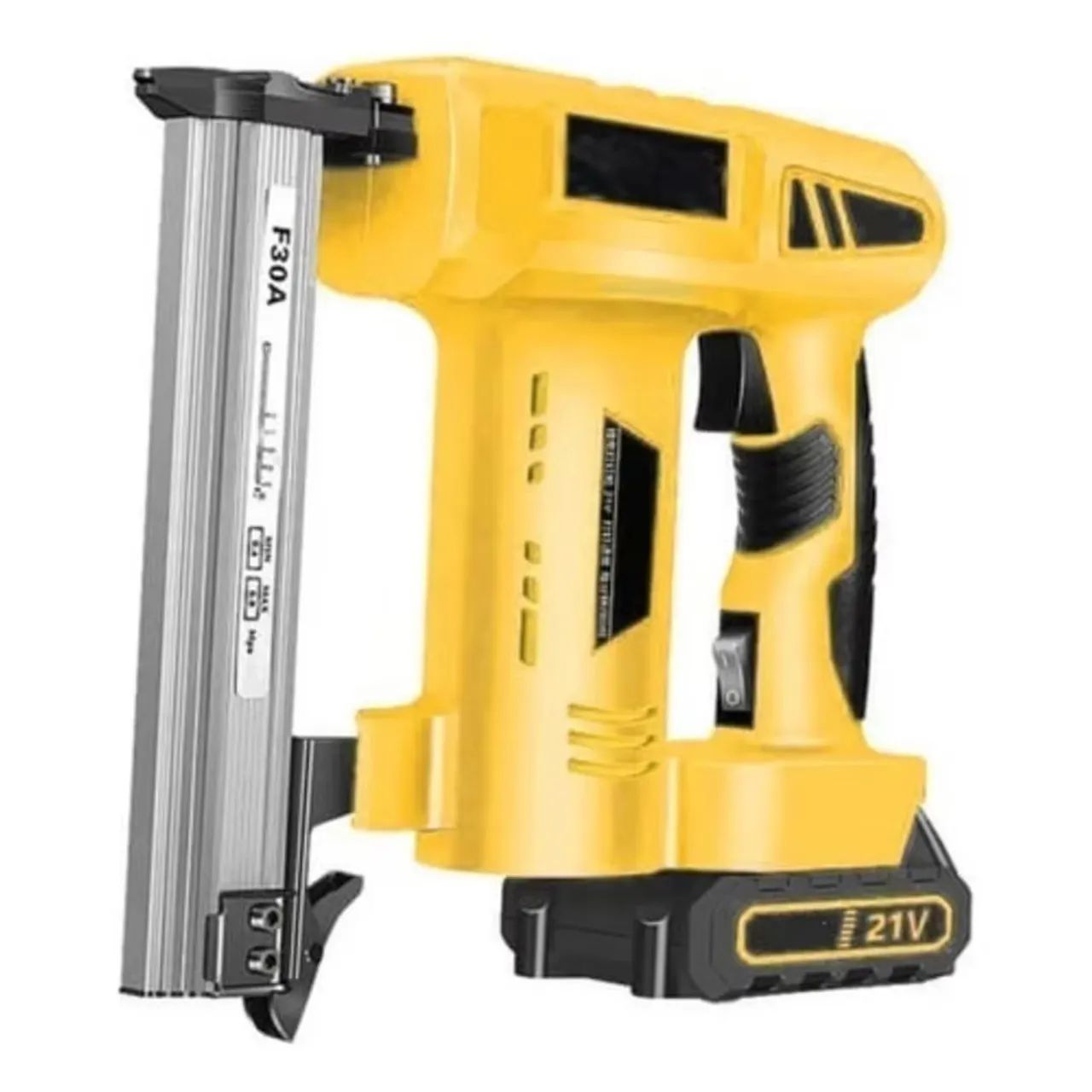 Grampeador Portátil Profissional Elétrico Para Tapeceiro Moldura 21V BOMDER 9701 - Foto 4