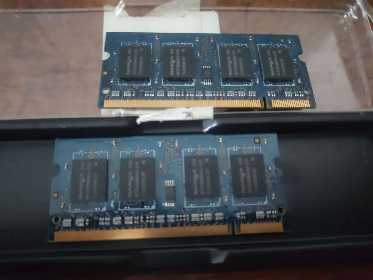 2x Memórias RAM DDR2 512MB - PC2-4200 (533MHz) - Funcionando - Foto 2