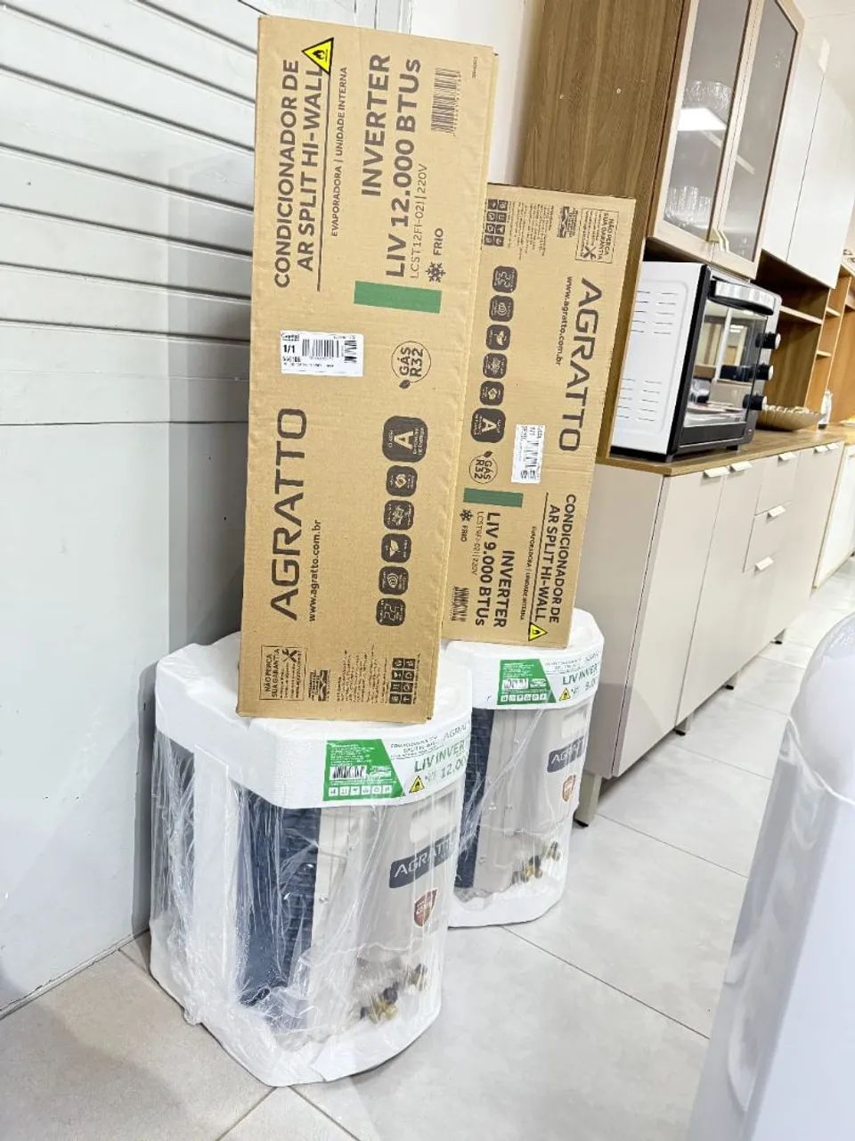 Ar Condicionado Split Inverter Agratto 12.000 BTUs