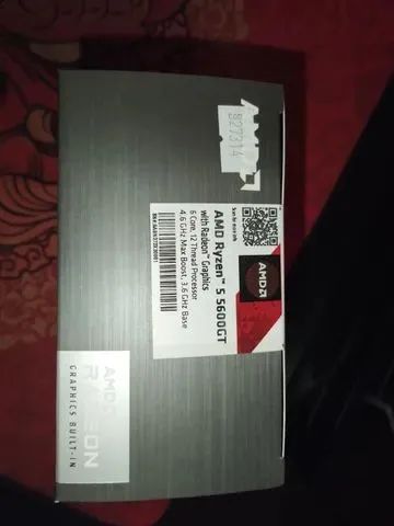 AMD Ryzen 5 5600GT Processor with Video, 19MB Cache, 4.6 GHz Turbo, AM4, New, Sealed64169988864386122