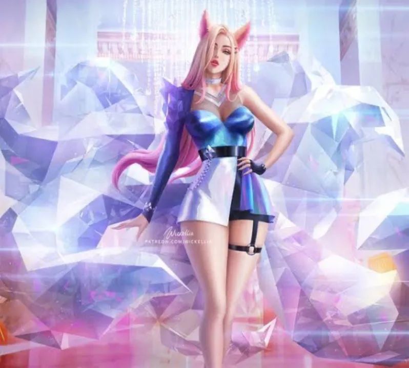 Cosplay Completo Ahri K/DA More LOL - Foto 4