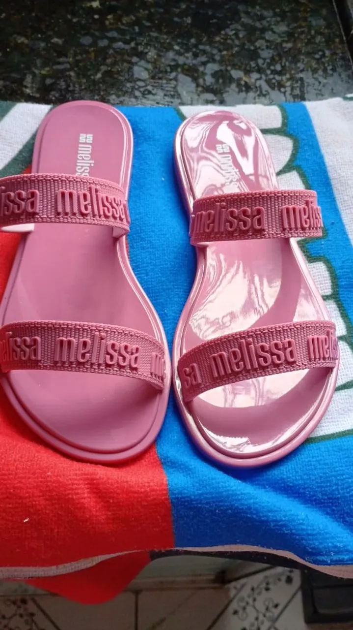 Sandália Melissa Rosa - Nova