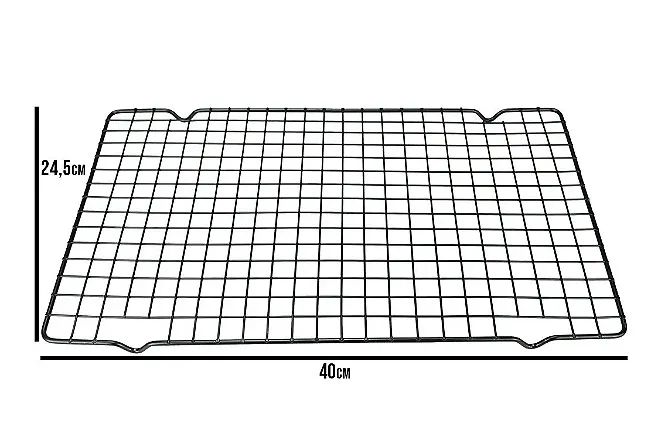 Grade par resfriamento antiaderente 40x24cm - Foto 3