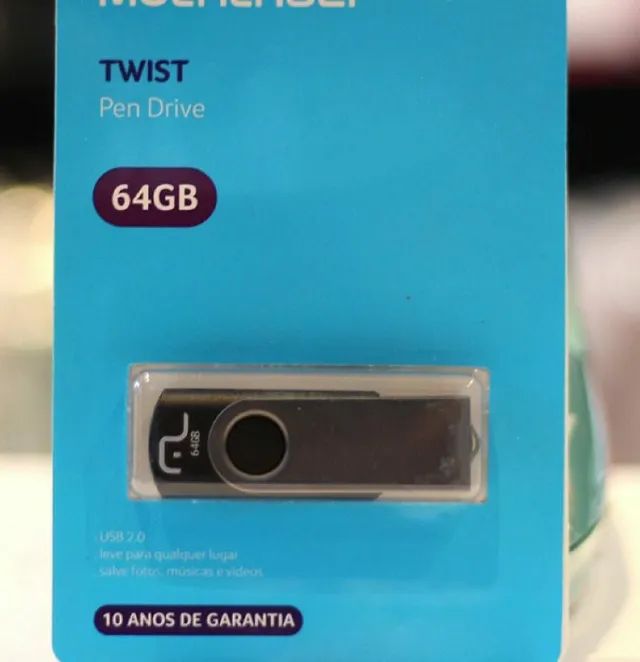 Pen drive 64gb twist 2.0 usb
