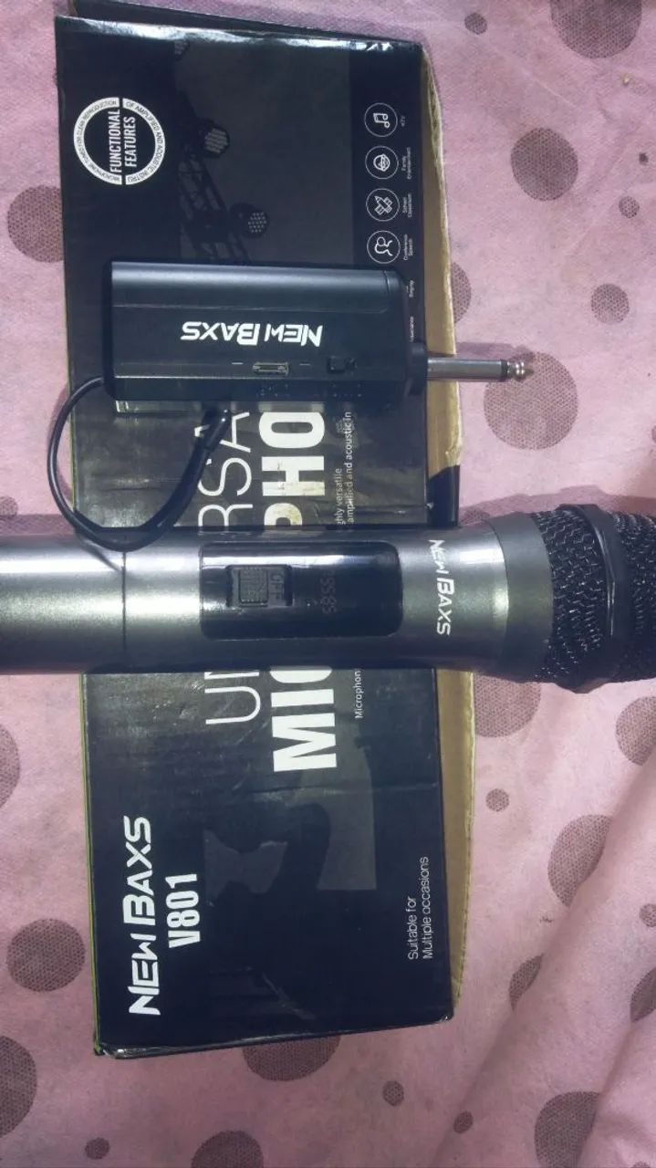 Microfone sem fio  - Foto 2