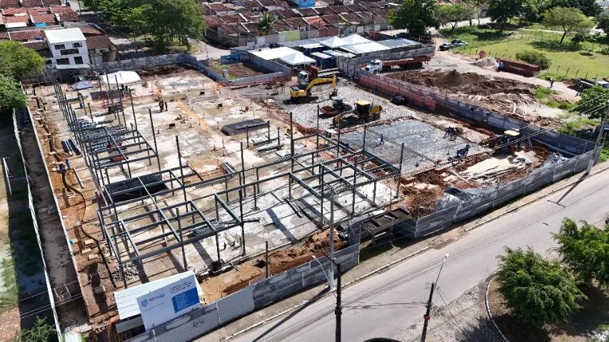 ACOMPANHAMENTO DE OBRAS COM DRONE 