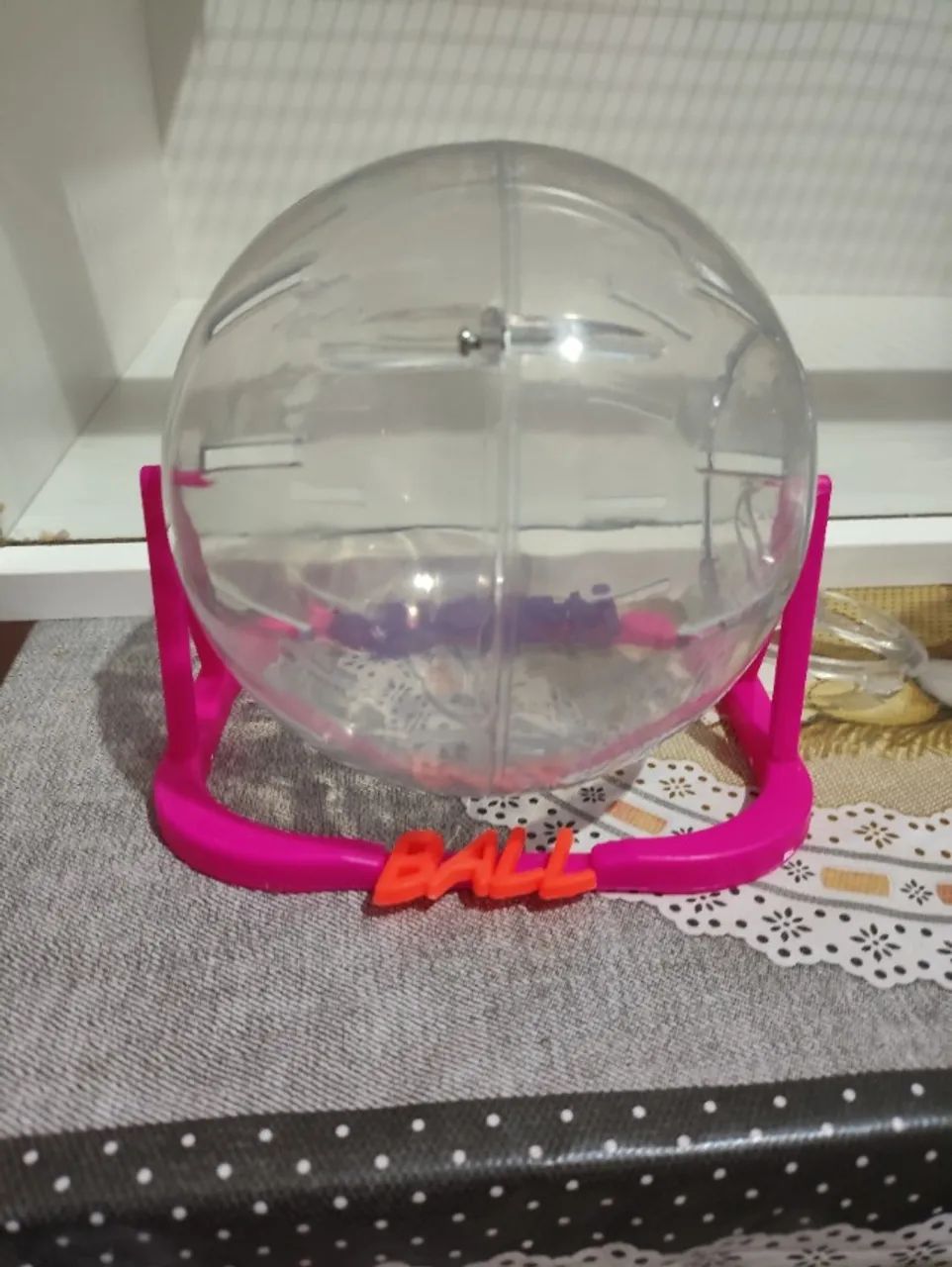 Terrário para hamster+itens