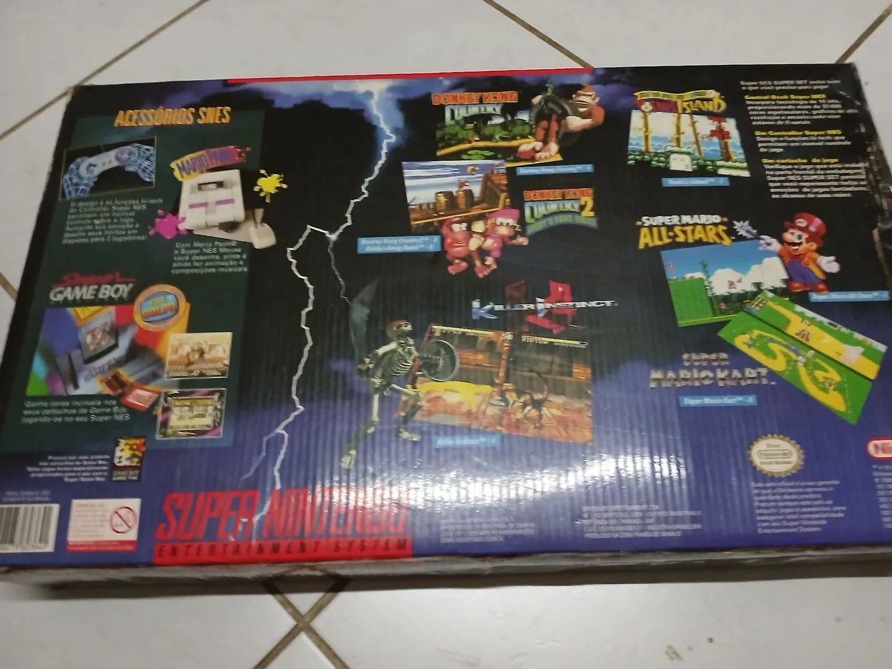 Super Nintendo Gradiente in box CIB with Everdrive64308813273858122