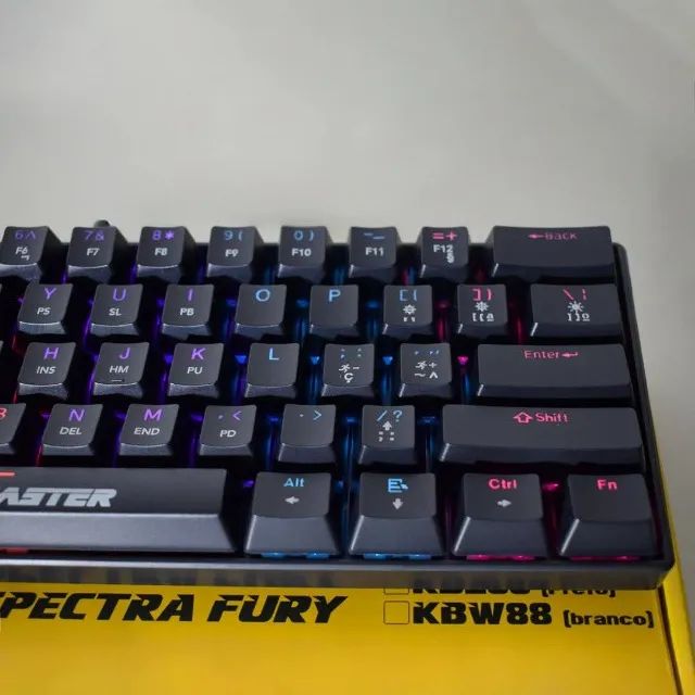 Teclado Gamer Mecânico 60% Switch Azul *ENTREGA GRÁTIS* - Foto 2