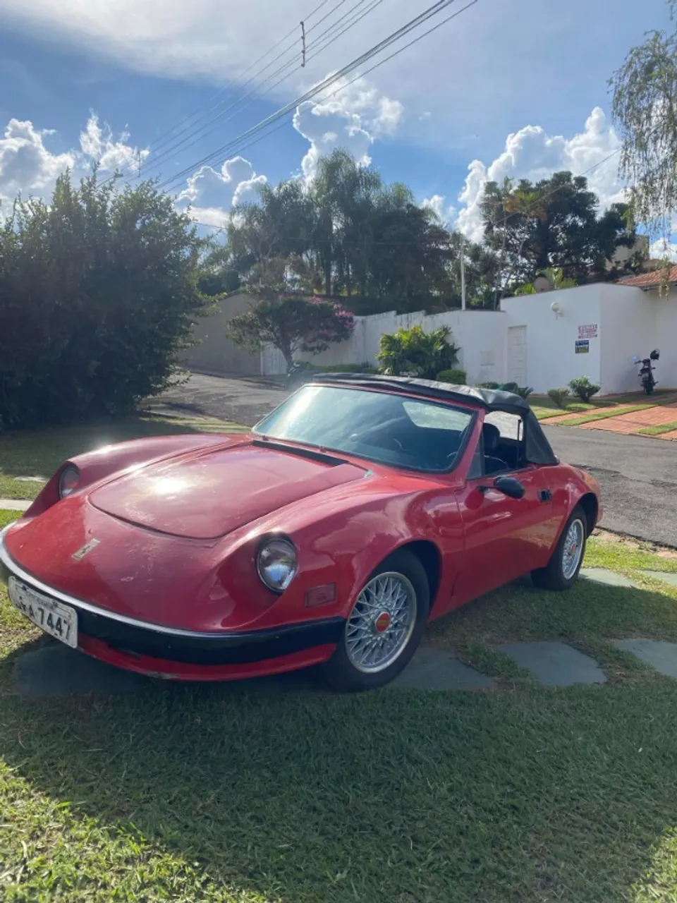 PUMA GTC - 1983 - Conversível - Apenas 10.633 KM -Colecionável - Raridade Para Restauro !