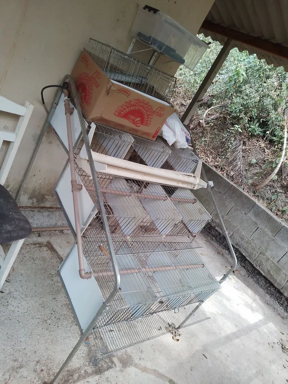 Gaiola para codornas 3 andares, para 90 codornas - Foto 2