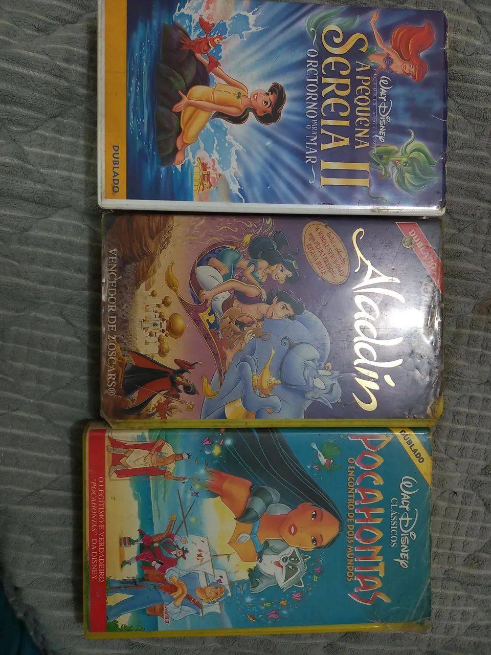 Fitas VHS originais