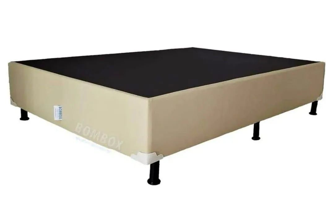 Base Box Bombox Bege - Conforto e Qualidade