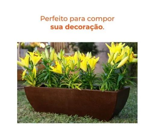 Vaso Jardineira Tamara Café 60 Terrano - Foto 4