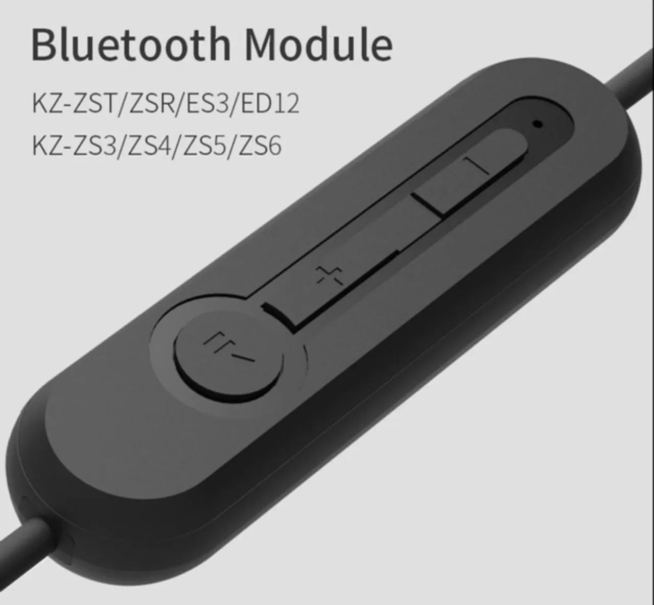 Cabo Bluetooth Kz Aptx B Preto Com Microfone (NOVO) - Foto 3