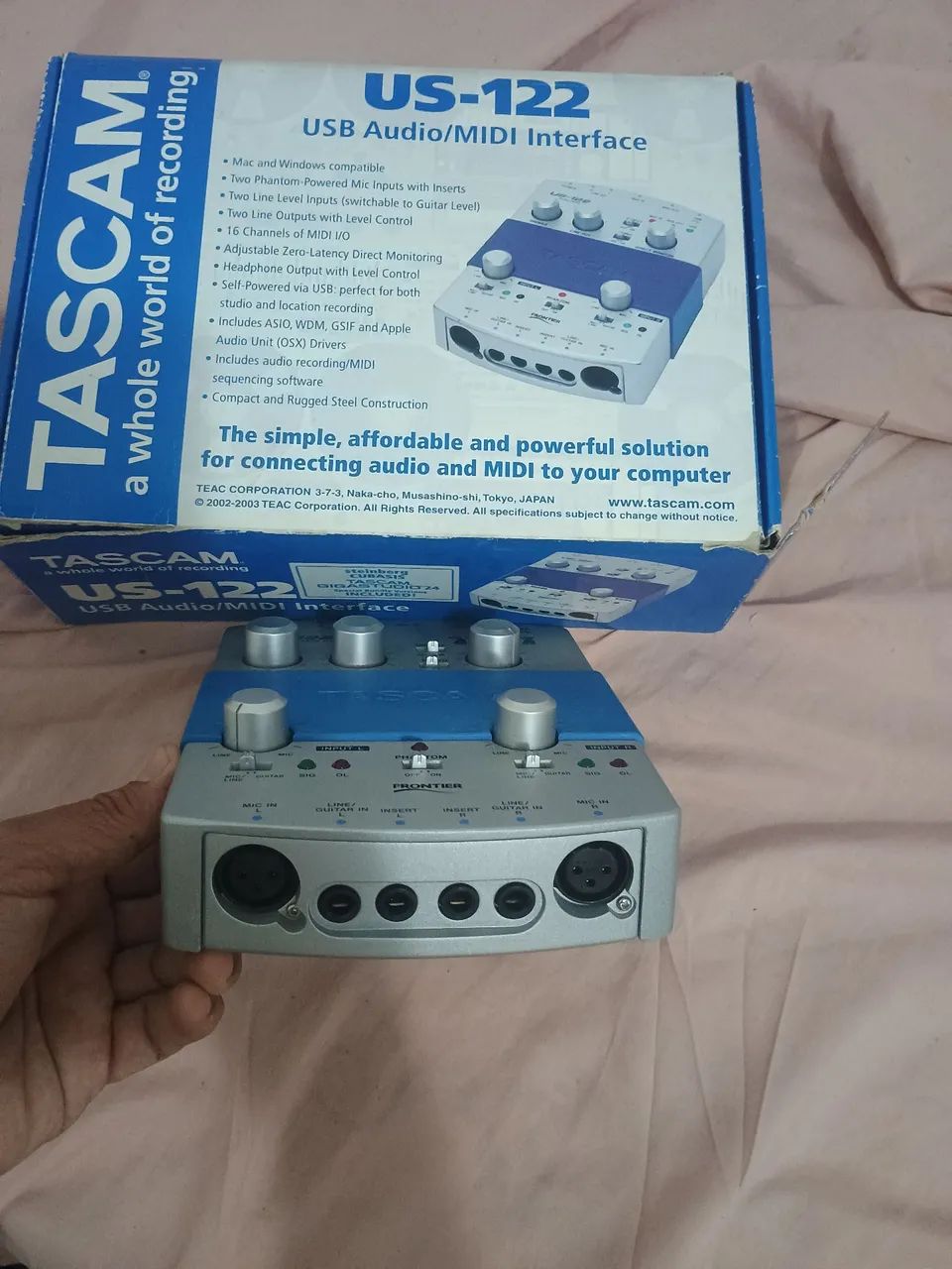 Interface de audio64573374331649121