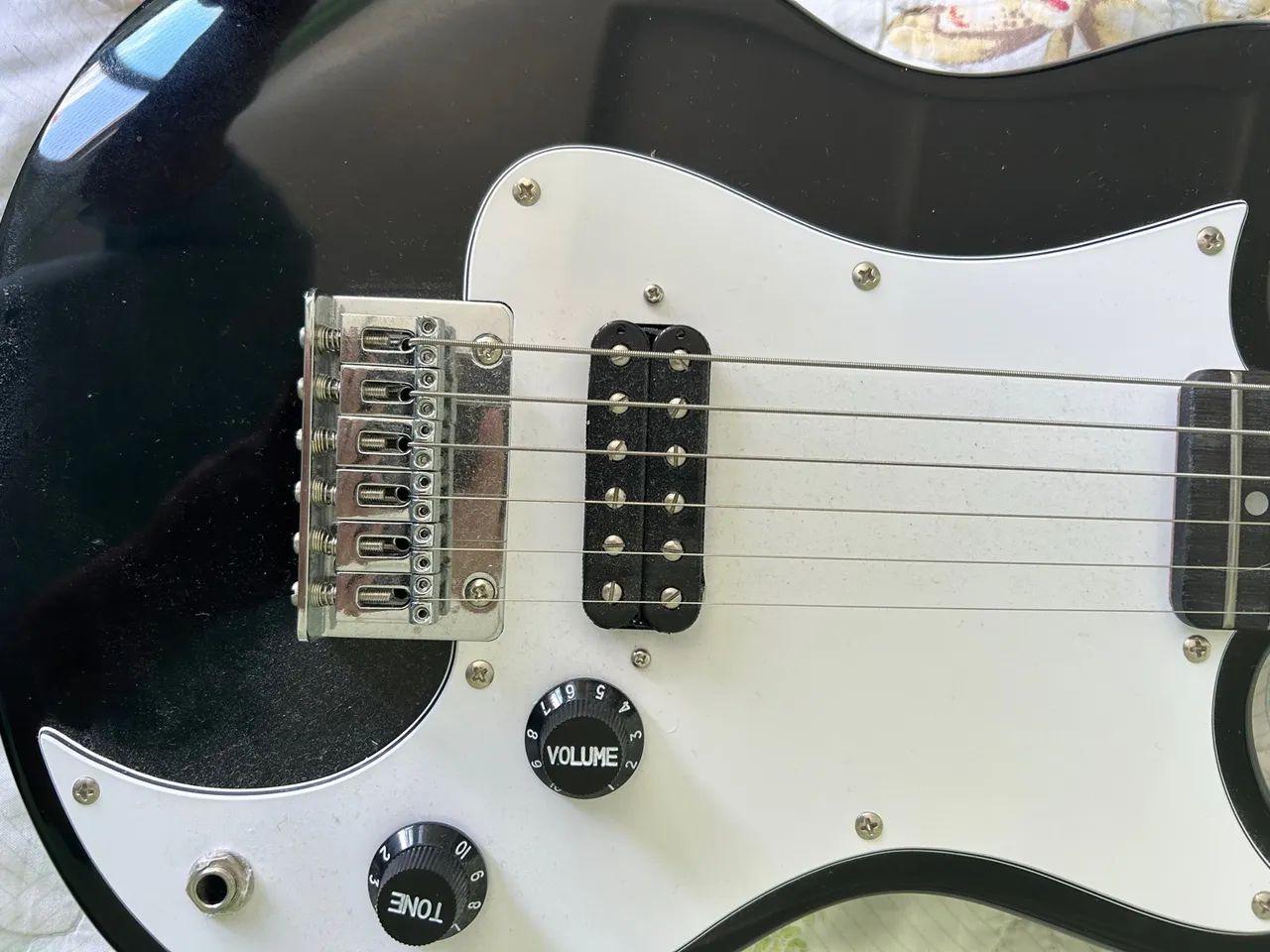 Guitarra elétrica VOX SDC -1 mini, conservadíssima  - Foto 6