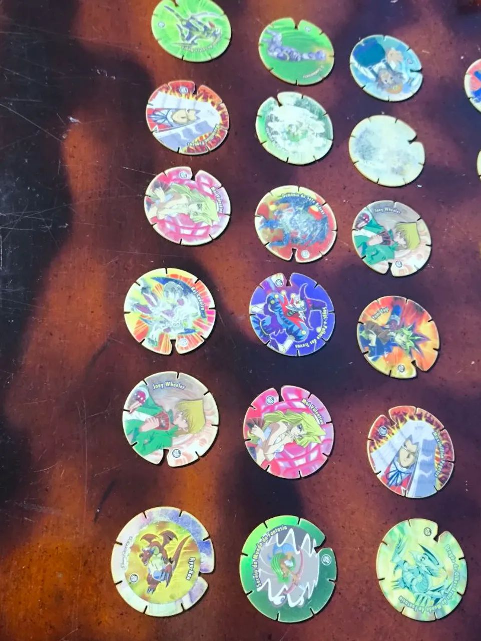 Lote tazos yu gi oh arma e voa 36 und - Foto 3