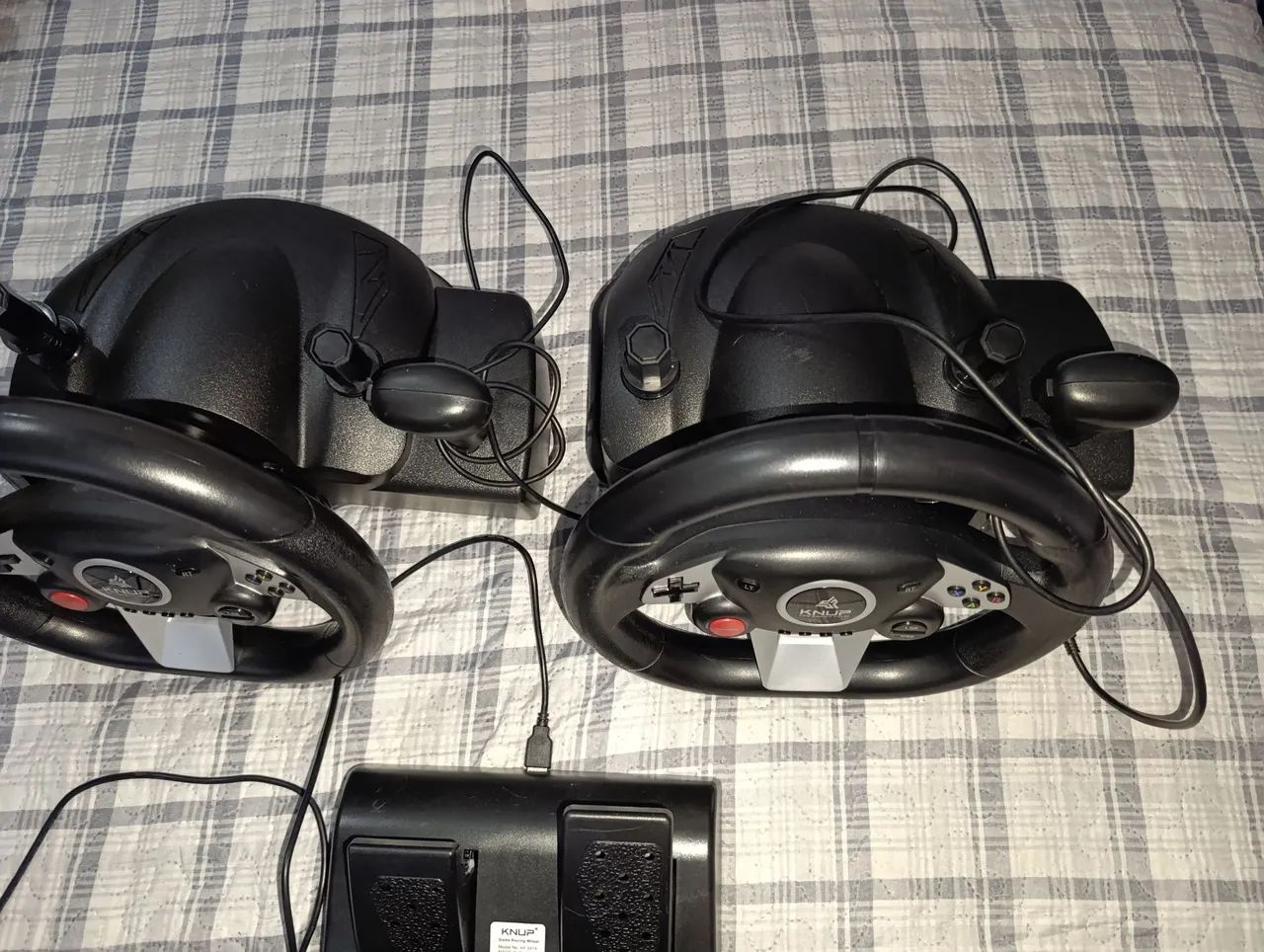 Volante KnuP para PS2, PS3, x box, e computador  - Foto 5