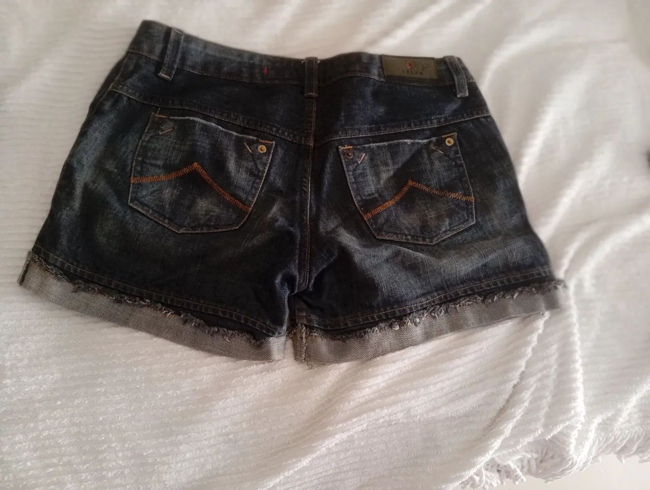 Shorts Jeans Feminino - AMA - Foto 2