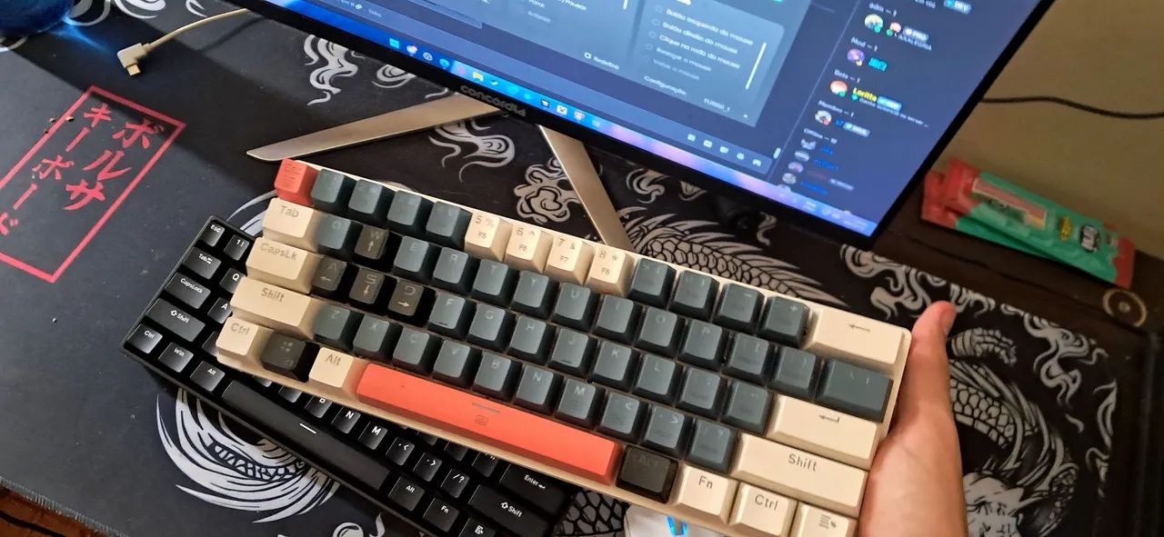 Teclado Machenike K500 B61 Brown 60% - Foto 2