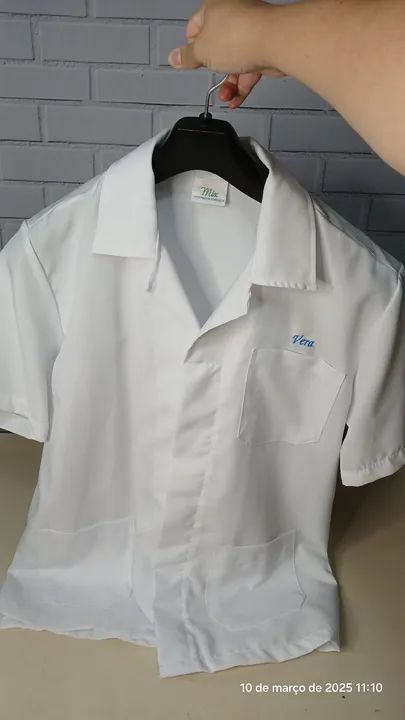 Jaleco Branco - Tamanho M