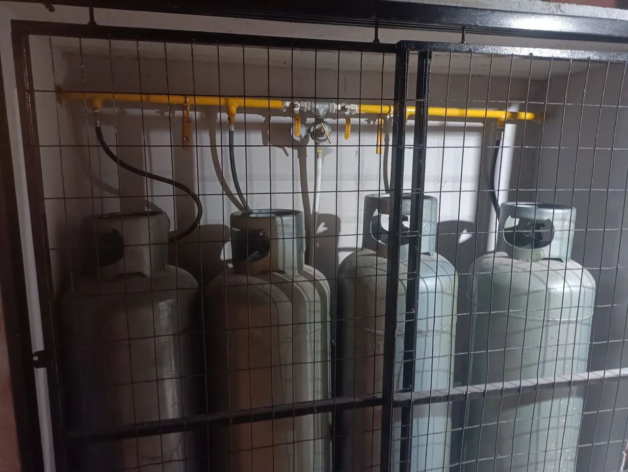 Instalação tubulação a gás  