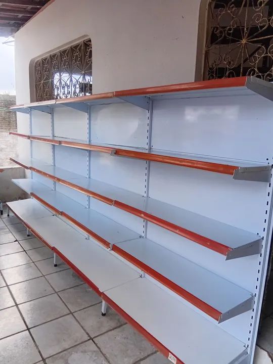 6 metros de gôndolas de parede 3100 - Foto 5