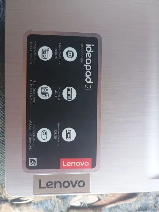 Notebook Lenovo IdeaPad 1 i3-1215U 4GB 256GB SSD Cloud Grey - Foto 4