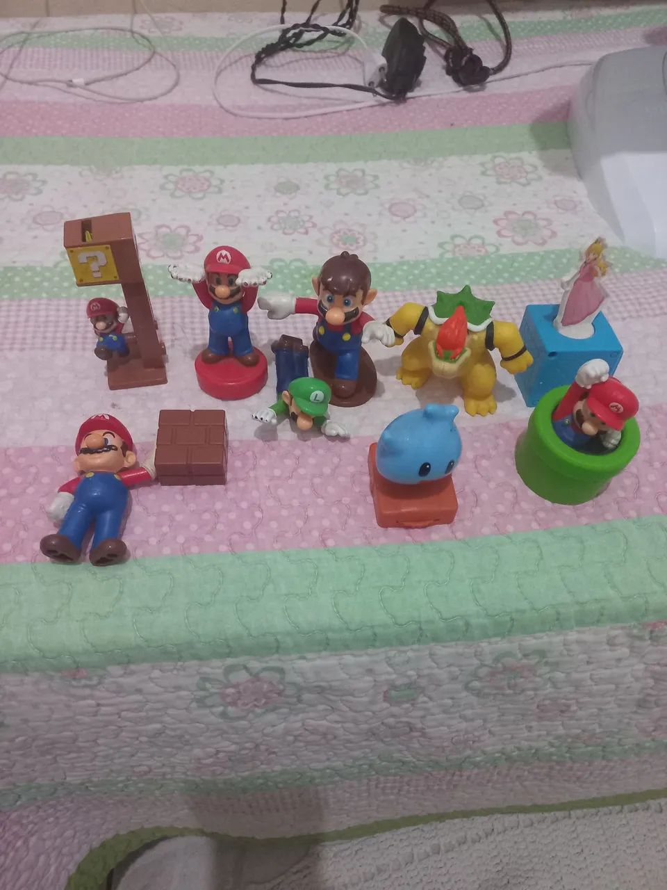 Brinquedos do Super Mario Bros - Coleção Completa