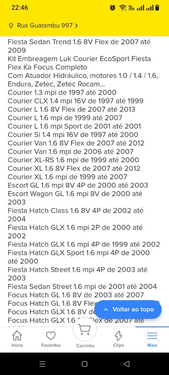 Embreagem para ford 1.0 a 1.4 e 1.6 - Foto 2