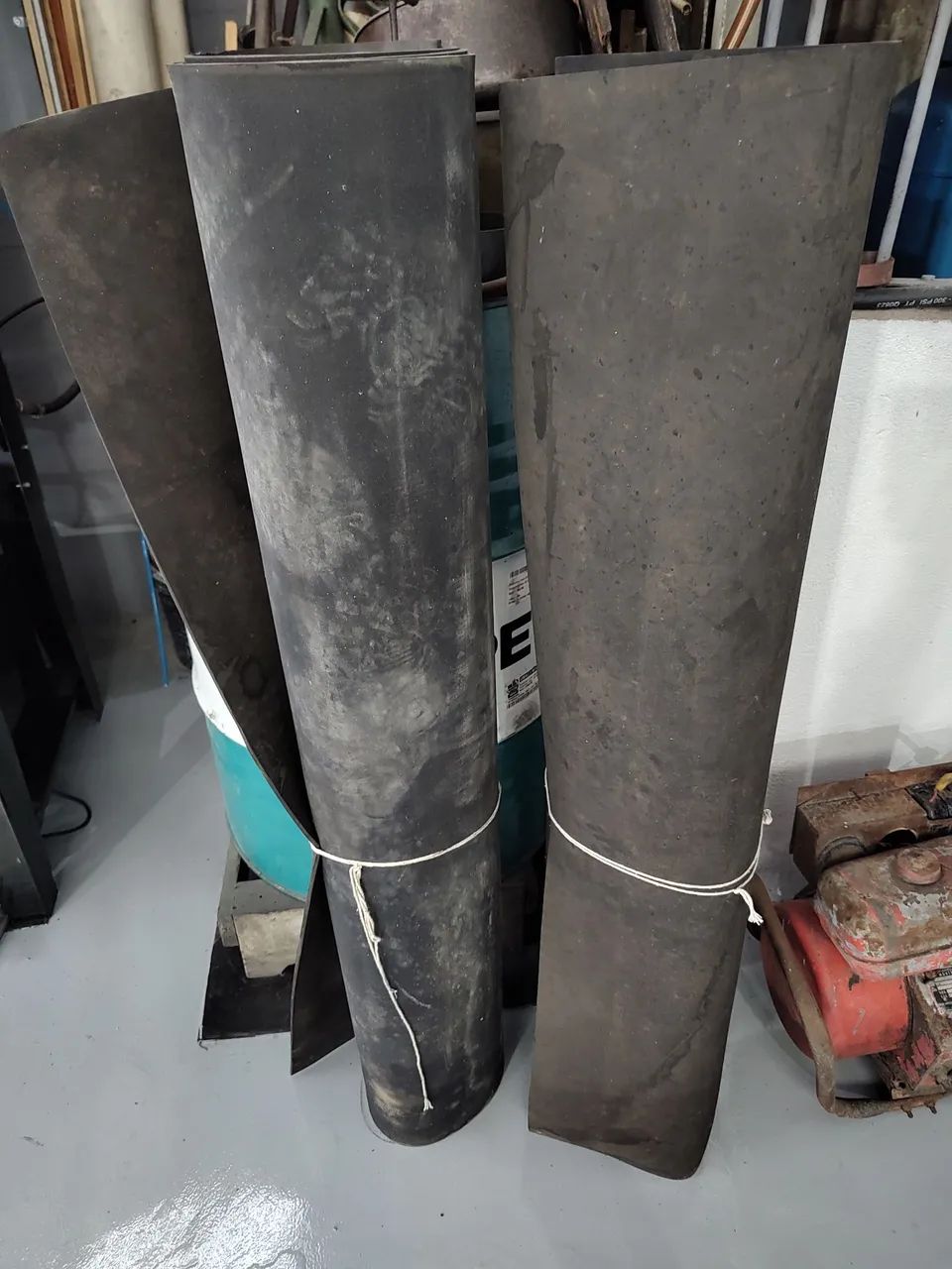 Par Tapetes de Borracha Texturizada 1,2 m x 2 m (Espessura 4,8 mm)
