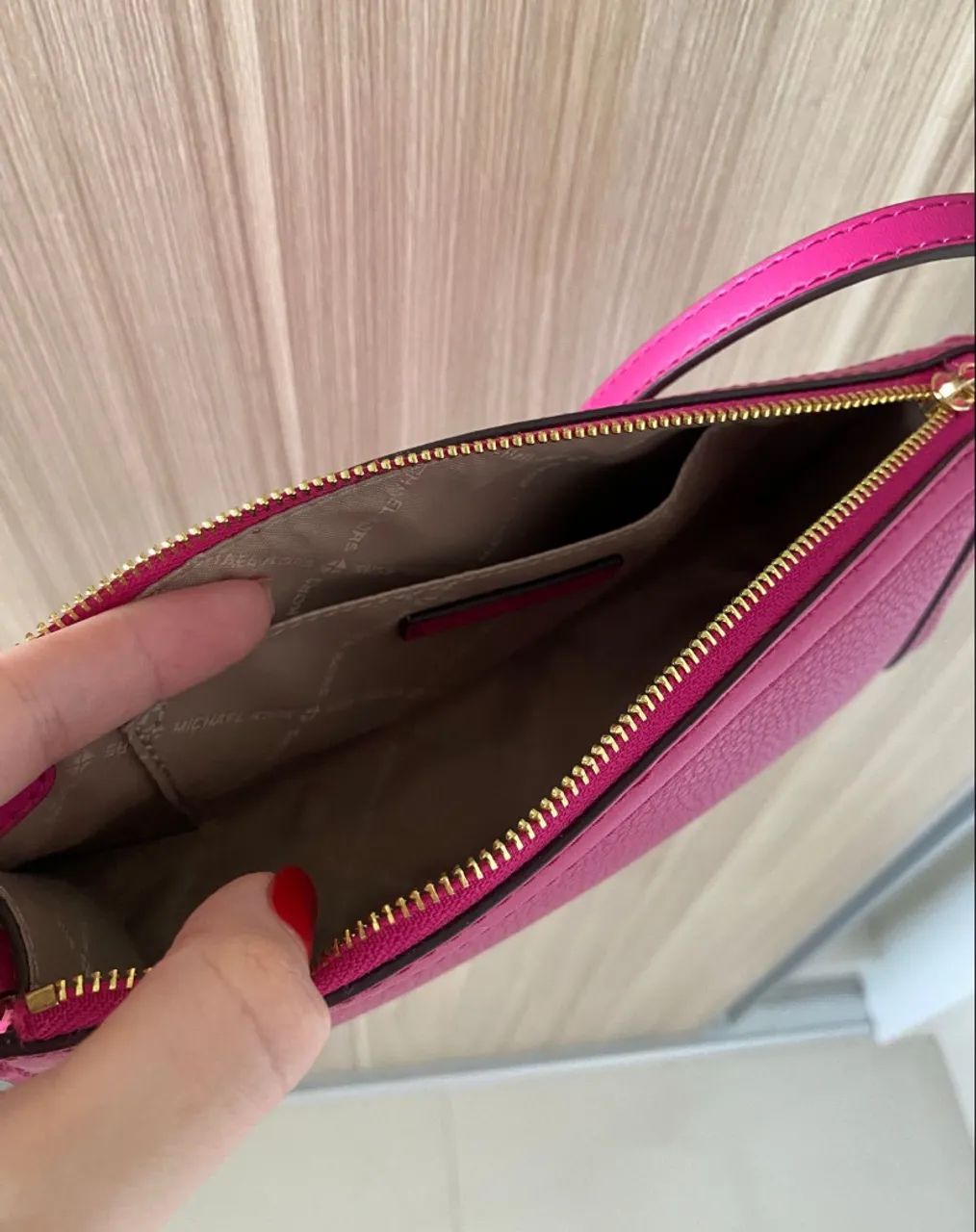 Bolsa Michael Kors rosa crossbody  - Foto 4