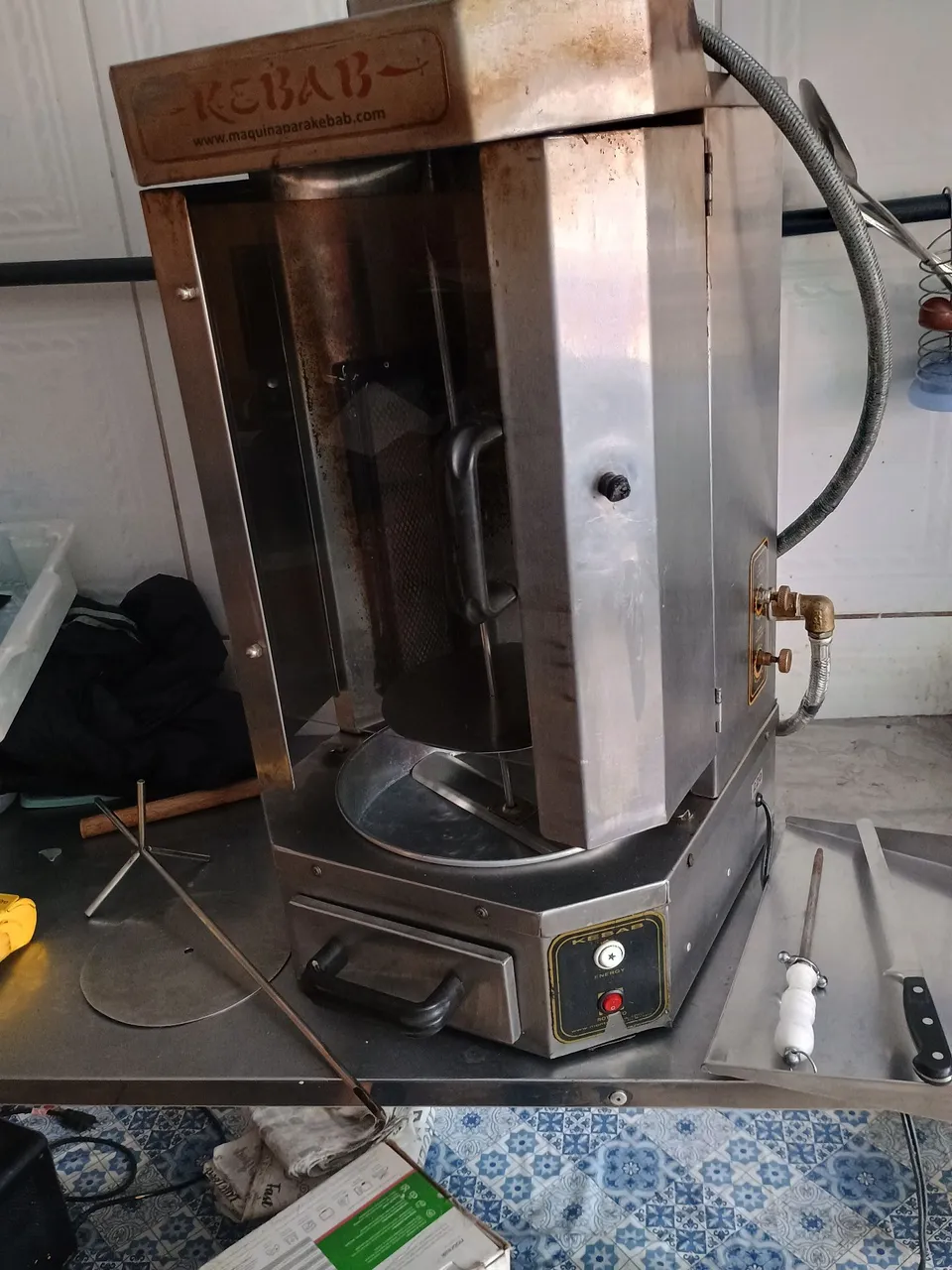 Máquina de Kebab Profissional Churrasco Grego